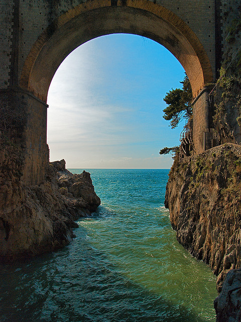 Ocean Arch, Amalfi Coast, Italy