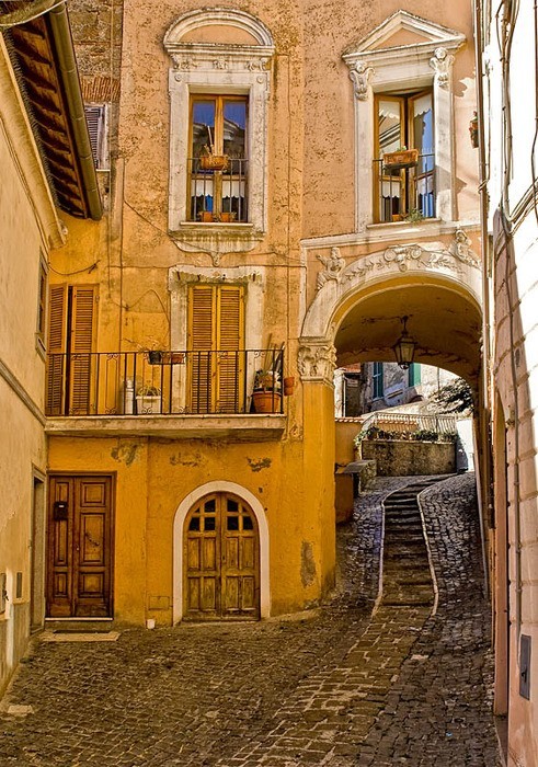 Side Street, Rome Italy