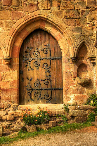 Wooden Entrance, Bolton Abbey, England