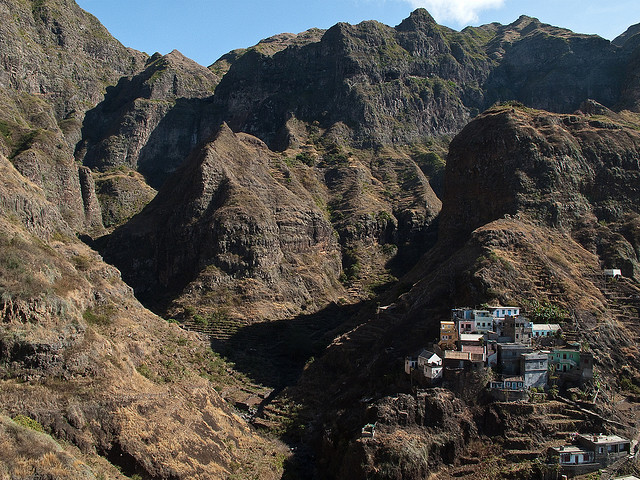 by Julien Lagarde on Flickr.Typical village in Santo Antao Island, Cape Verde.