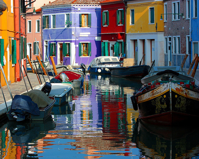 by Mario Amato on Flickr.The colourful Burano in the Venetian Lagoon, northern Italy.