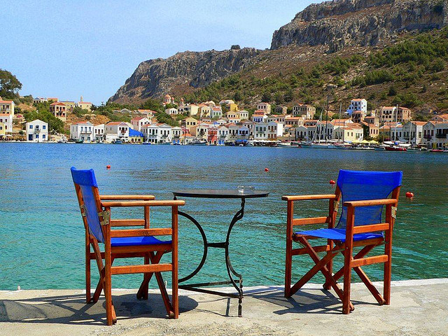 by DimitriS Photography on Flickr.Summer view of Kastellorizo, near Rhodes Islands, Greece.