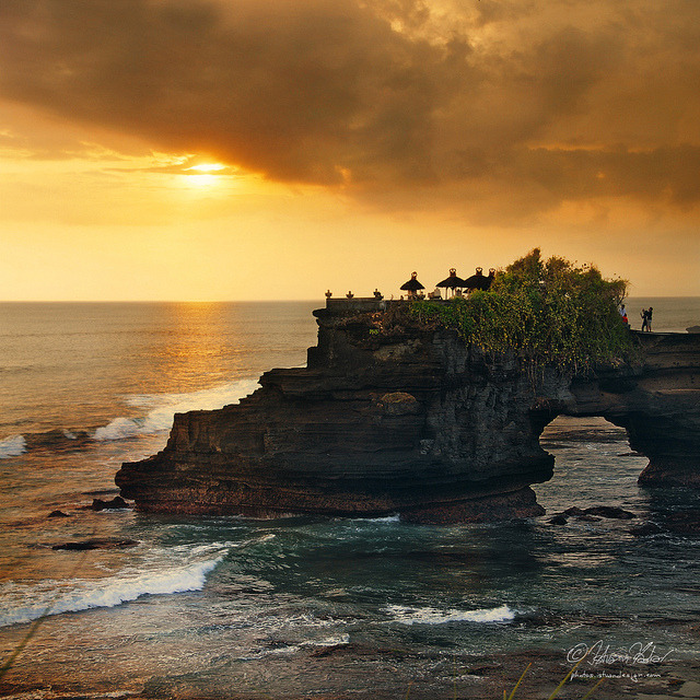 Temple of the Sea Gods, Tanah Lot - Bali, Indonesia
