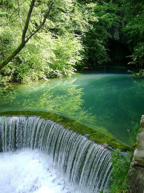 Waterfall, Krupaj, Serbia