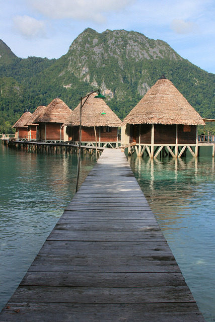 Ora Beach Resort in Maluku Islands, Indonesia
