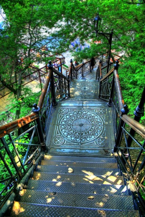 Staircase, Montmartre, Paris