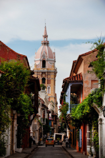 The old city of Cartagena, Colombia