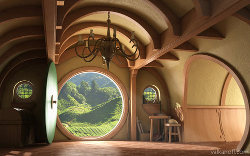 Interior, Hobbit House