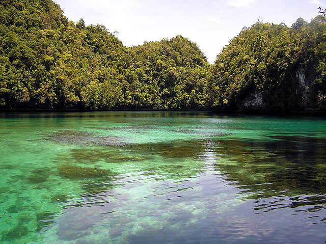 Sohoton Cove in Surigao del Norte, Philippines