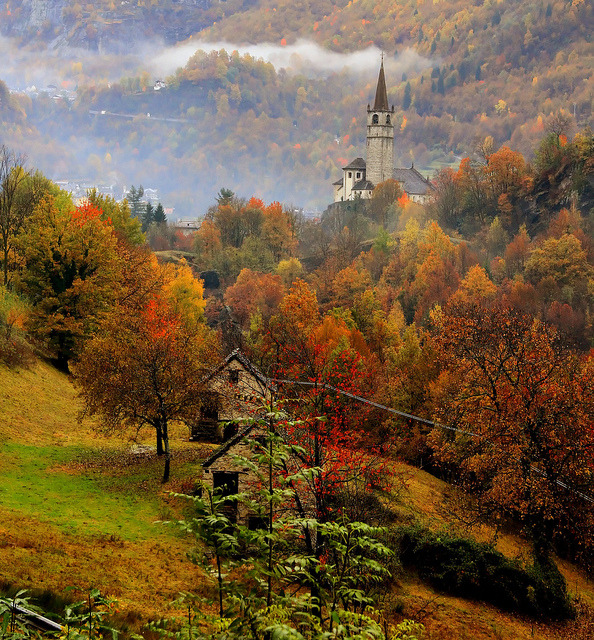 Colori di autunno, Baceno, Italia