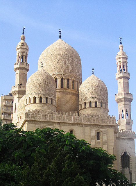 Abu El Abbas Mosque in Alexandria, Egypt