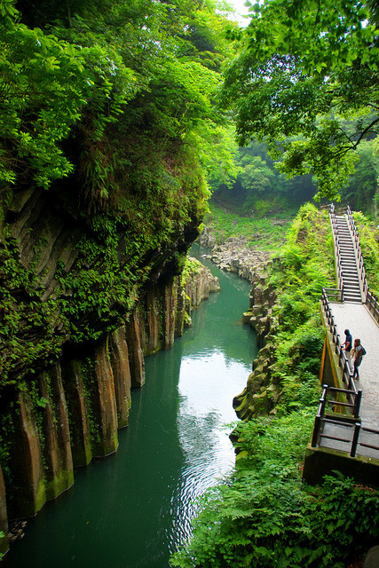Takachiho Gorge in Miyazaki Prefecture / Japan